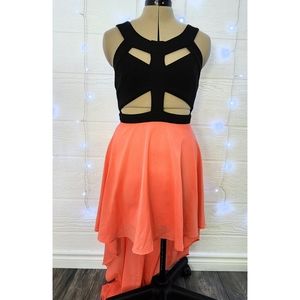 Urban Outfitters High-Low Peekaboo Dress - Size M